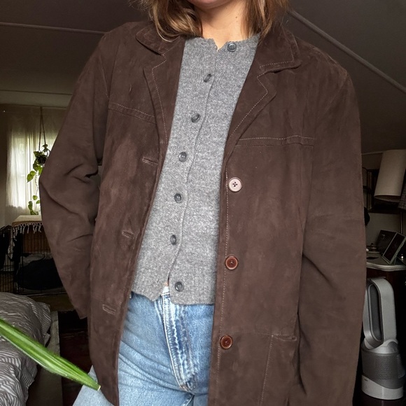Golden Bear Jackets & Blazers - Vintage Brown Leather Jacket